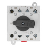 Interruptor De Desconexión Solar Dc 32a Flexible Para Pc  Ig