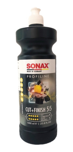 Sonax Cut And Finish - Corte Medio - 1 Litro- Detailing 