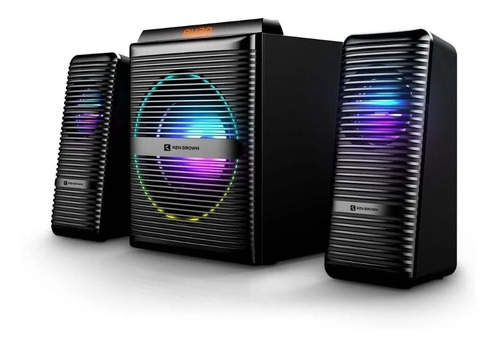 Parlante Pc Gamer 2.1 Woofer Rgb Bluetooth Usb Envolvente Fm