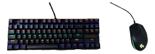 Teclado Mecánico Para Juegos K552kumara Y Mouse Logitechg203