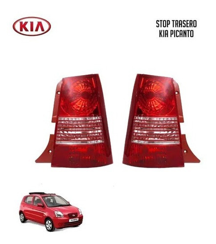 Stop Kia Picanto 2005/2007 Rh/ Lh Foto 2