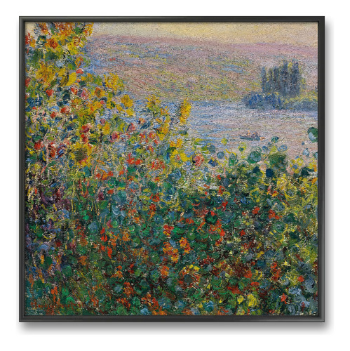 Set 2 Cuadros Decorativos Claude Monet 30x30 Cm