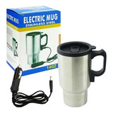 Vaso Termico Eléctrico Aluminio Auto 12v 480ml Tazon