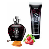 Set Secret Fantasy Glow Fragancia Y Crema Avon Para Ella