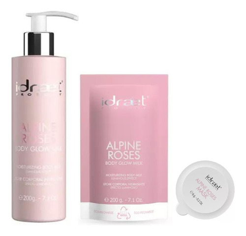 Kit Idraet Alpine Roses Leche Corporal Intensiva + Mascara