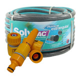 Manguera Solytac Anti-colapso 1/2 X 15 Mtr + Kit Accesorios