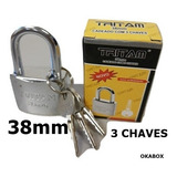 Cadeado Iso900 Crt 50 De 50mm Tetra Chave Com 3 Chaves