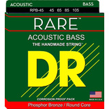 Encordado Cuerdas Para Bajo Acustico Dr Rare Rpb45