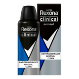 Rexona Clinical Men Desodorante Antitranspirante Aerosol 91g