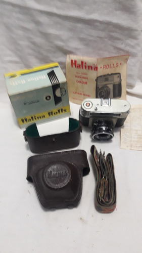  Câmera- Máquina Fotografica Halina Antiga