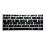 Teclado Lenovo  Ideapad 500-14acz 500-14isk Marco Plata