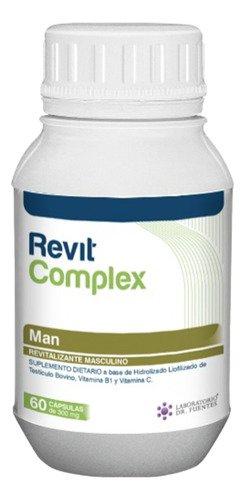 Man Revitalizante Masculino Aminoácidos Vitaminas C Y B1