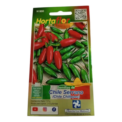 Semillas De Chile Serrano