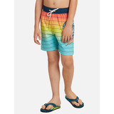 Traje De Baño Stretch Hawaiian Island Multicolor Kids Maui A