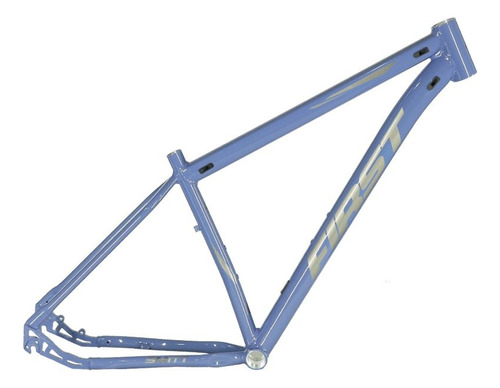 Quadro 29 Mtb First Smitt 4.0 Azul Zimbro/prata Brilho T.19