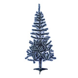 Árvore De Natal Nevada Pinheiro 1,50cm 220 Galhos Decoração