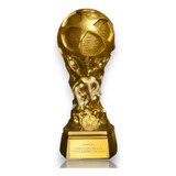 Trofeo Futbol Personalizado Copa Estrella 35 Cms As01