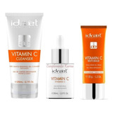  Idraet Promo Vitamina C Gel Limpieza Facial + Serum + Crema