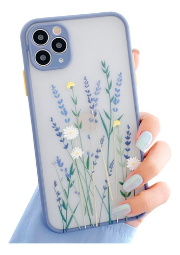 Funda Genérica Floral Para iPhone 13/14 Pro Max Case