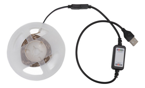 Tira Luz Led Blanca 2mts Con Sensor Para Cocina Baño Armario