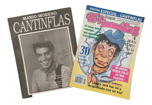 2 Revistas Antiguas De Mario Moreno Cantinflas 90s