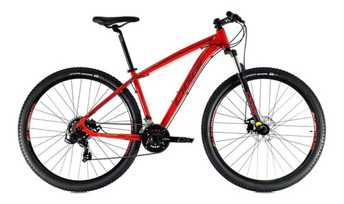 Bicicleta Mtb Aro 29 Oggi Hacker Sport 2021 Vermelho