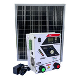 Cerca Eléctrica Solar Exterior 350km + Bateria Y Panel