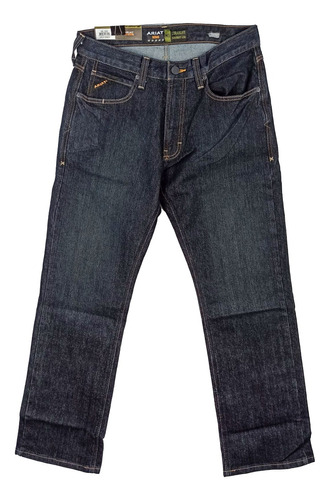 Jeans Para Hombre Ariat Rebar Straight Fit M5 Regular Work