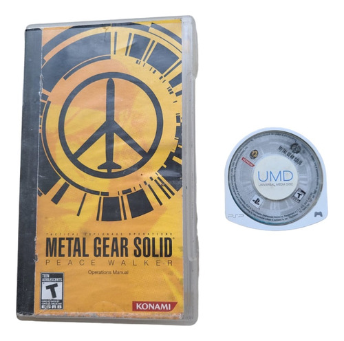 Metal Gear Solid Peace Walker Psp