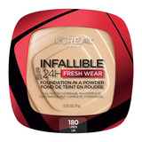 Base De Maquillaje En Polvo L'oréal Paris Infaillible 24h Fresh Wear Polvo Compacto Tono Linen - 9ml 9g