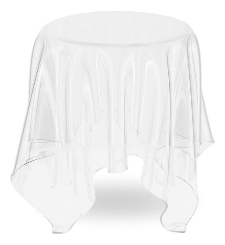 Mesa De Apoyo Ghost Pañuelo Transparente Mesa Ratona