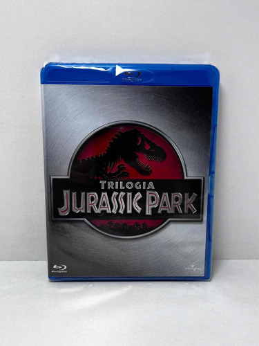 Blu-ray Trilogia Jurassic Park - Lacrado