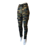 Buzo Mujer Tipo Jogger Militar Cargo