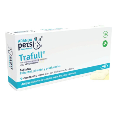 Trafull Tabletas Desparasitantes Aranda Pets con Aminoácidos Para Perros 10 Unidades | MercadoLibre