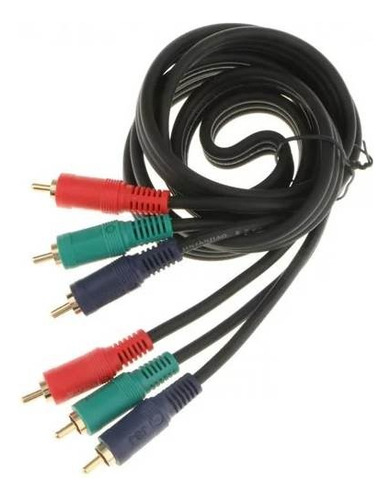 Cable De Video Componente 3 Rca 1,8 Mts Panacom Calidad