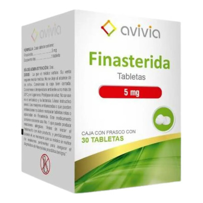 Avivia Finasterida 5mg Con 30 Tabletas | MercadoLibre