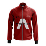 Chaqueta Térmica Ciclismo Ineos Roja