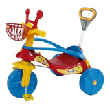 Brinquedo Triciclo Tico Tico Velotrol Infantil Criança Verm