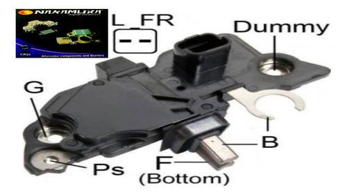 Regulador Alternador Ford Fiesta Renault Symbol Kangoo Ib239 Foto 8