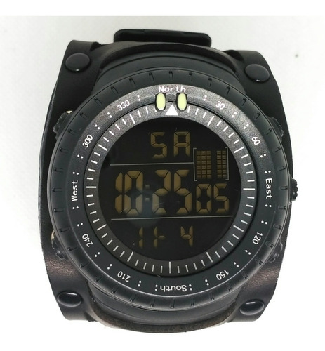 Reloj  Militar  Digital En Cuero Vacuno 5.11