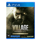 Jogo Resident Evil Village Gold Edition Original Ps4 Lacrado