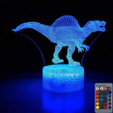 Lampara Gmatrix Con Forma De Dinosaurio 3d, Luces Nocturnas