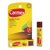 Carmex Bálsamo Labial Hidratante Fresh Cherry Flavor, Spf 15
