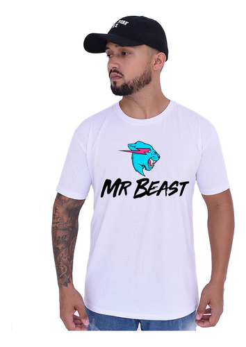 Camiseta Mr Beast Maior Youtuber Influencer Lançamento Top