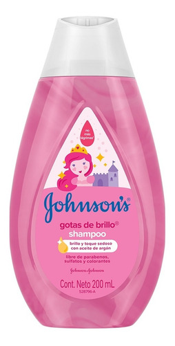 Shampoo Johnsons Baby  Gotas De Brillo X 200 Ml 