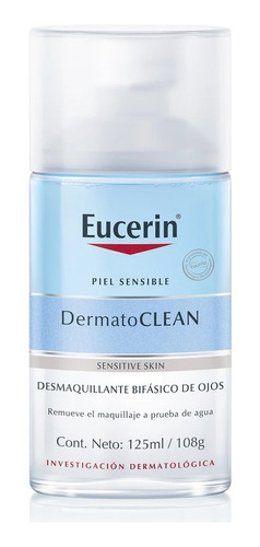 Eucerin Dermatoclean Loción Desmaquillante Bifásicojos125ml