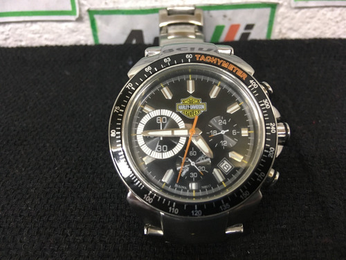 Relógio Harley Davidson Wh30073d By Bulova Cronógrafo 