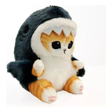 Peluche Gato Tiburon | Michi Tiburon | Peluche Kawaii 