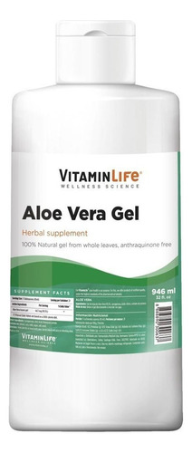 Aloe Vera Gel - Vitamin Life - 946 Ml   