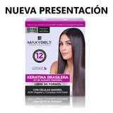 Keratina Maxybelt Brasilera Sin Formol Kit Alisado 120ml